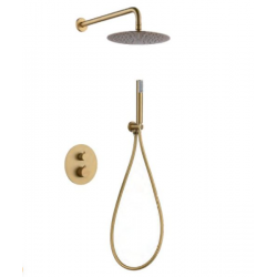 Μίκτης Εντοιχισμού 2 Εξόδων IMEX LINE GTD038/OC Χρυσό Ματ